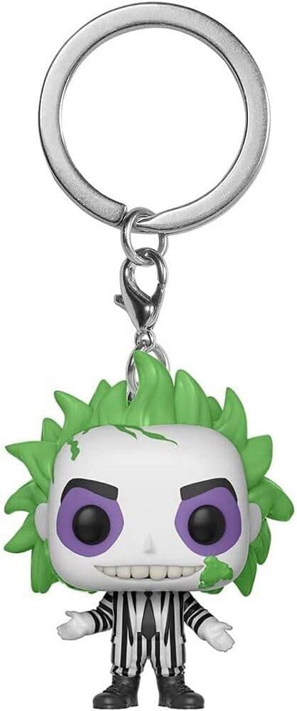 Beetlejuice Pocket POP! Vinyl Keychains 4 cm Beetlejuice Display (12) Funko POP Keyrings