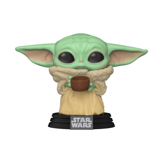 The Mandalorian POP! Star Wars Vinyl Figure The Child w/ Cup 9 cm