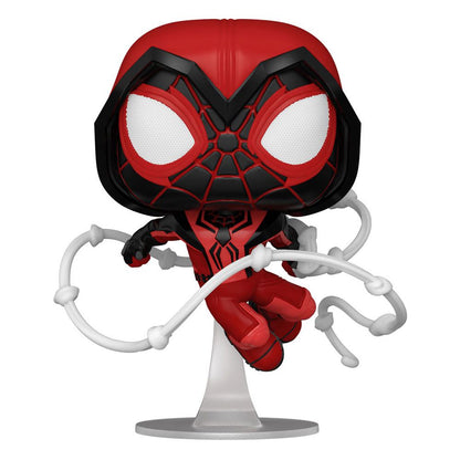 Marvel’s Spider-Man POP! Games Vinyl Figure Miles Morales Red Suit 9 cm POP! Figures