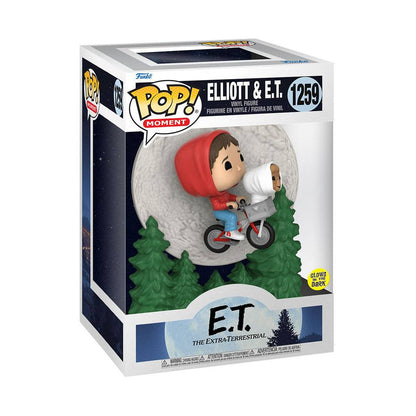 E.T. the Extra-Terrestrial POP! Moment Vinyl Figure Elliot and ET Flying (GITD) 9 cm Funko POP Funko