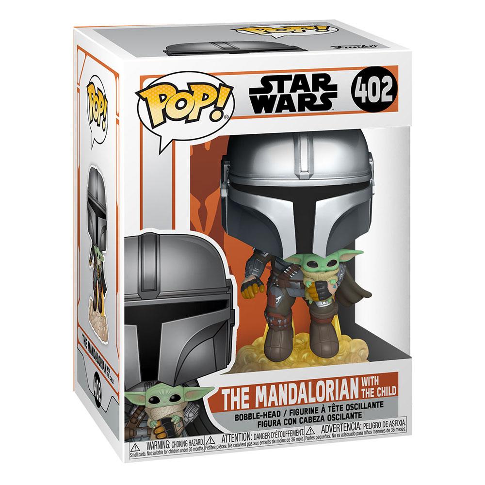 Star Wars The Mandalorian POP! TV Vinyl Figure Mando Flying w/ Jet Pack 9 cm Funko POP Funko