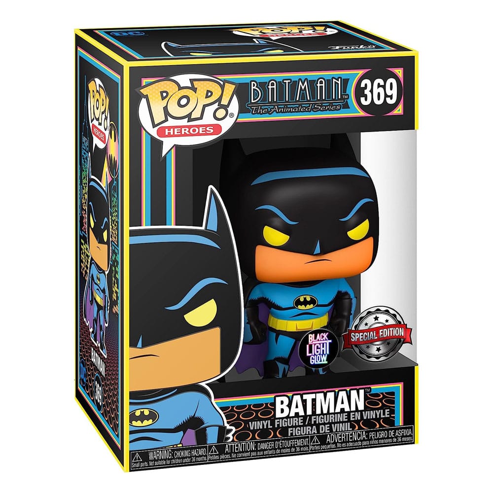 DC Comics Series POP! Heroes Vinyl Batman(Black Light) 9 cm Funko POP