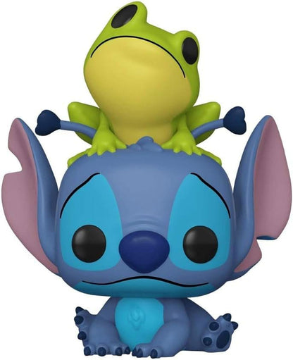 Lilo & Stitch POP! Vinyl Figure Stitch w/Frog 9 cm Funko POP POP! Figures