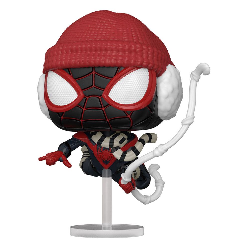 Marvel’s Spider-Man POP! Games Vinyl Figure Miles Morales Winter Suit 9 cm POP! Figures