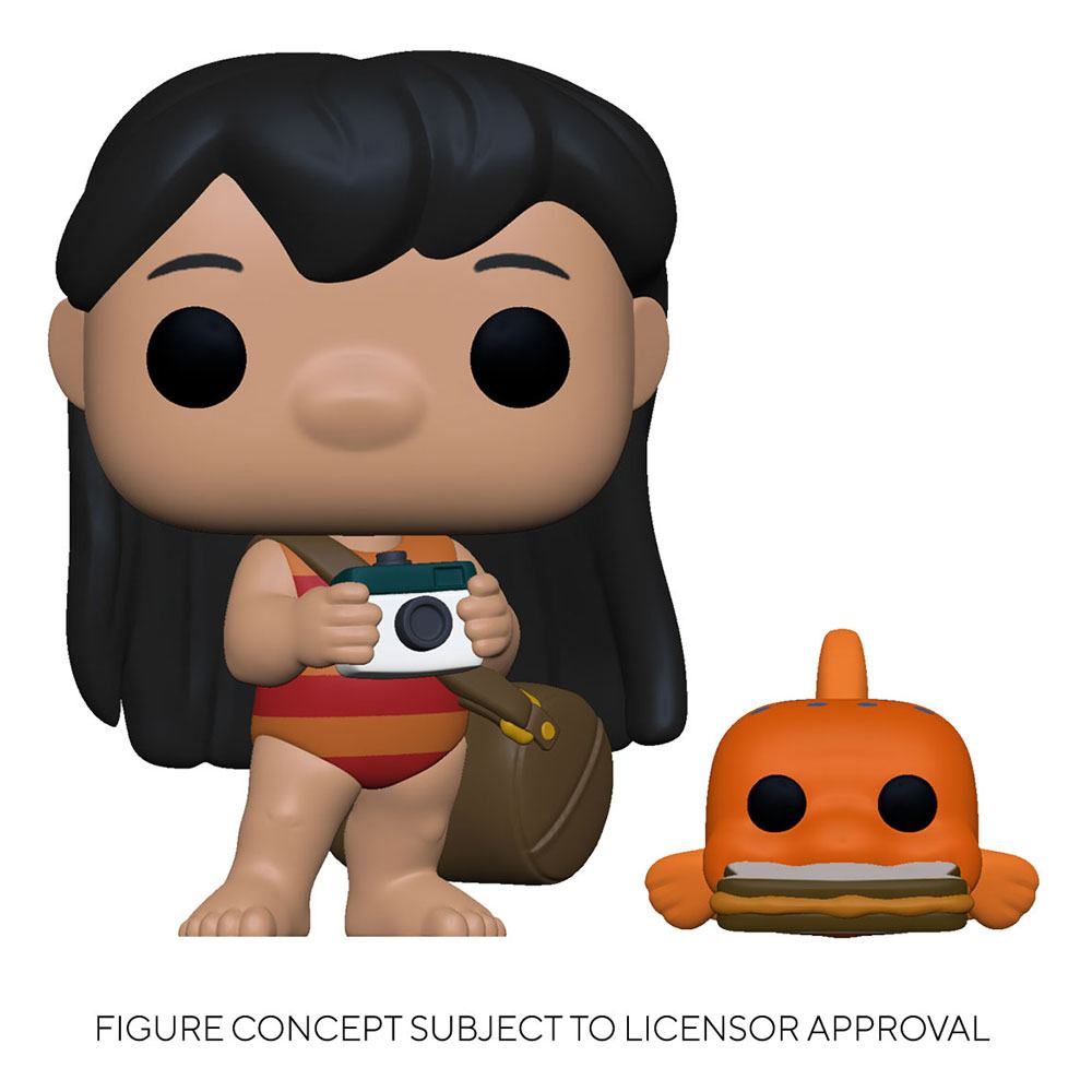 Lilo & Stitch POP! & Buddy Vinyl Figure Lilo w/Pudge 9 cm Funko