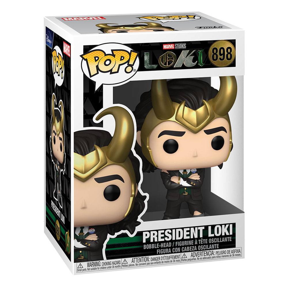 Loki POP! Vinyl Figure President Loki 9 cm Funko POP