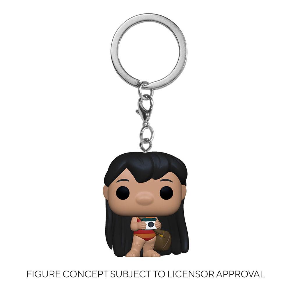 Lilo & Stitch Pocket POP! Vinyl Keychains 4 cm Lilo w/ Camera Display (12) Funko