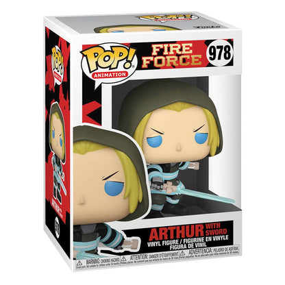 Fire Force POP! Animation Vinyl Figure Arthur w/Sword 9 cm Funko POP