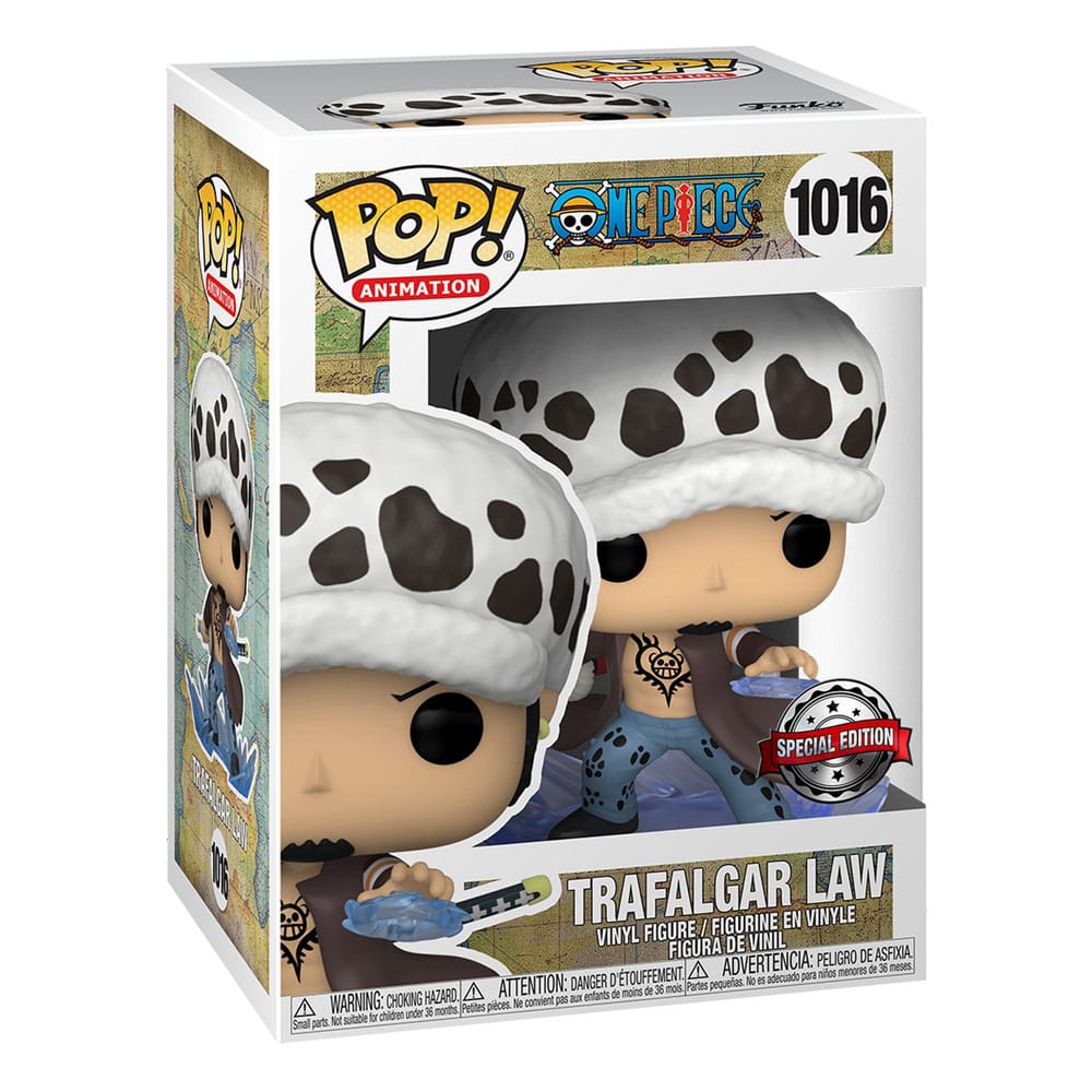 One Piece POP! TV Vinyl Figures Trafalgar w/Chase 9 cm Assortment (6)