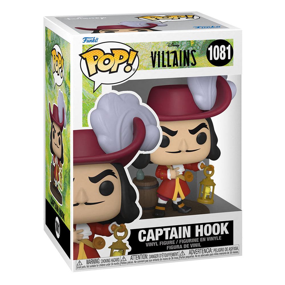 Disney: Villains POP! Disney Vinyl Figure Captain Hook 9 cm Funko