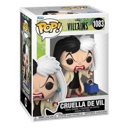 Disney: Villains POP! Disney Vinyl Figure Cruella de Vil 9 cm Funko