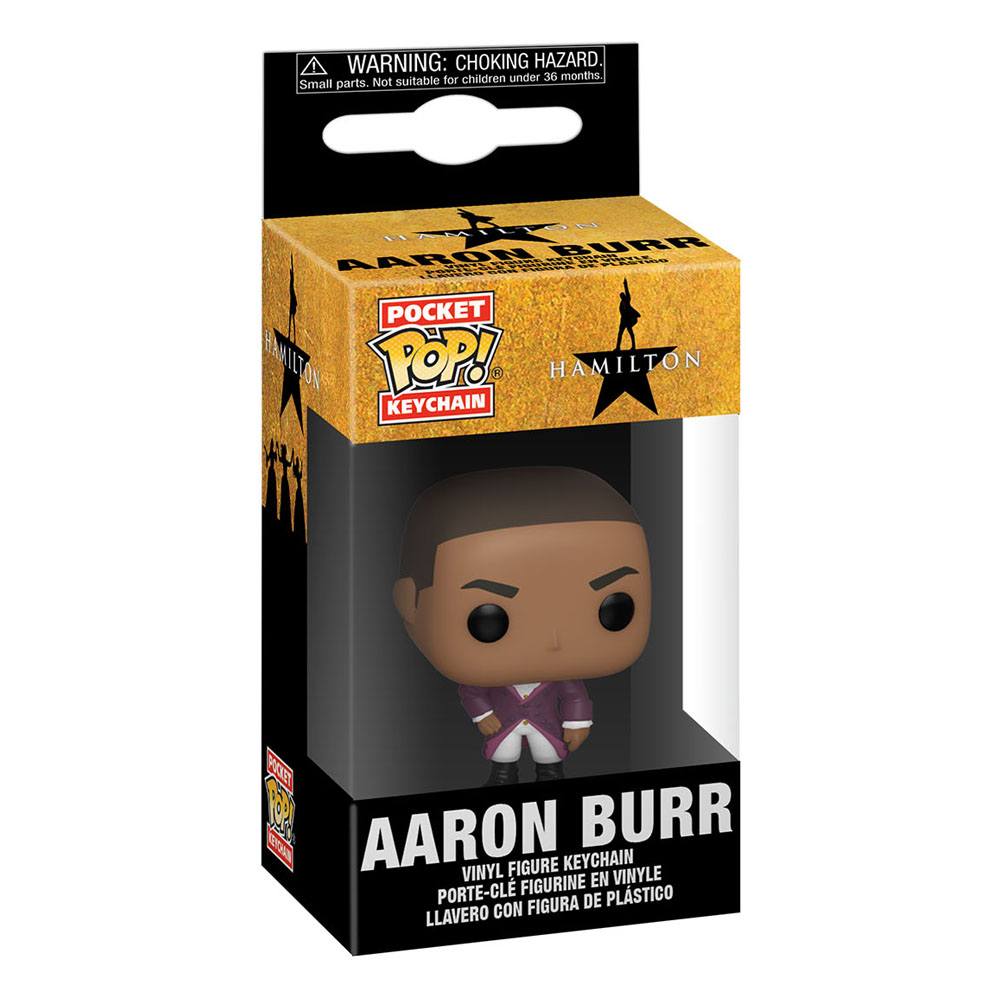 Hamilton Pocket POP! Vinyl Keychains 4 cm Aaron Burr Display (12) Funko POP