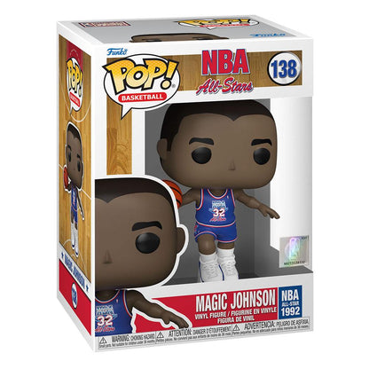 NBA Legends POP! Basketball Vinyl Figure Magic Johnson (Blue All Star Uni 1991) 9 cm Funko POP Funko