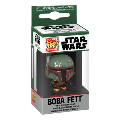 Star Wars The Book of Boba Fett Pocket POP! Vinyl Keychains 4 cm Boba Fett Display (12) Funko POP Funko