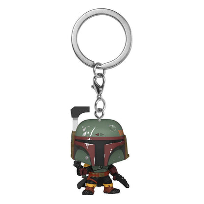 Star Wars The Book of Boba Fett Pocket POP! Vinyl Keychains 4 cm Boba Fett Display (12) Funko POP Funko