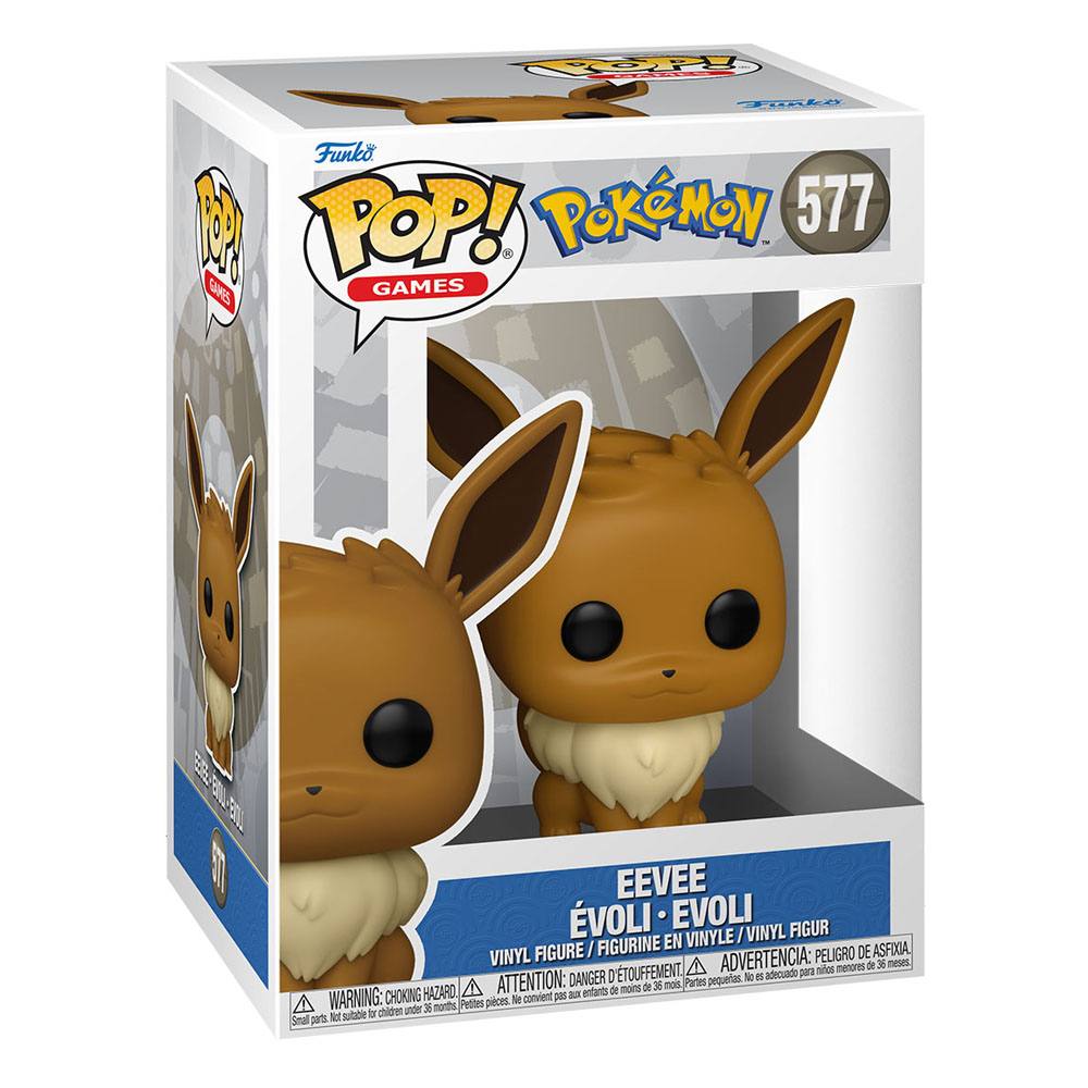 Pokemon POP! Games Vinyl Figure Eevee (EMEA) 9 cm Funko POP Funko