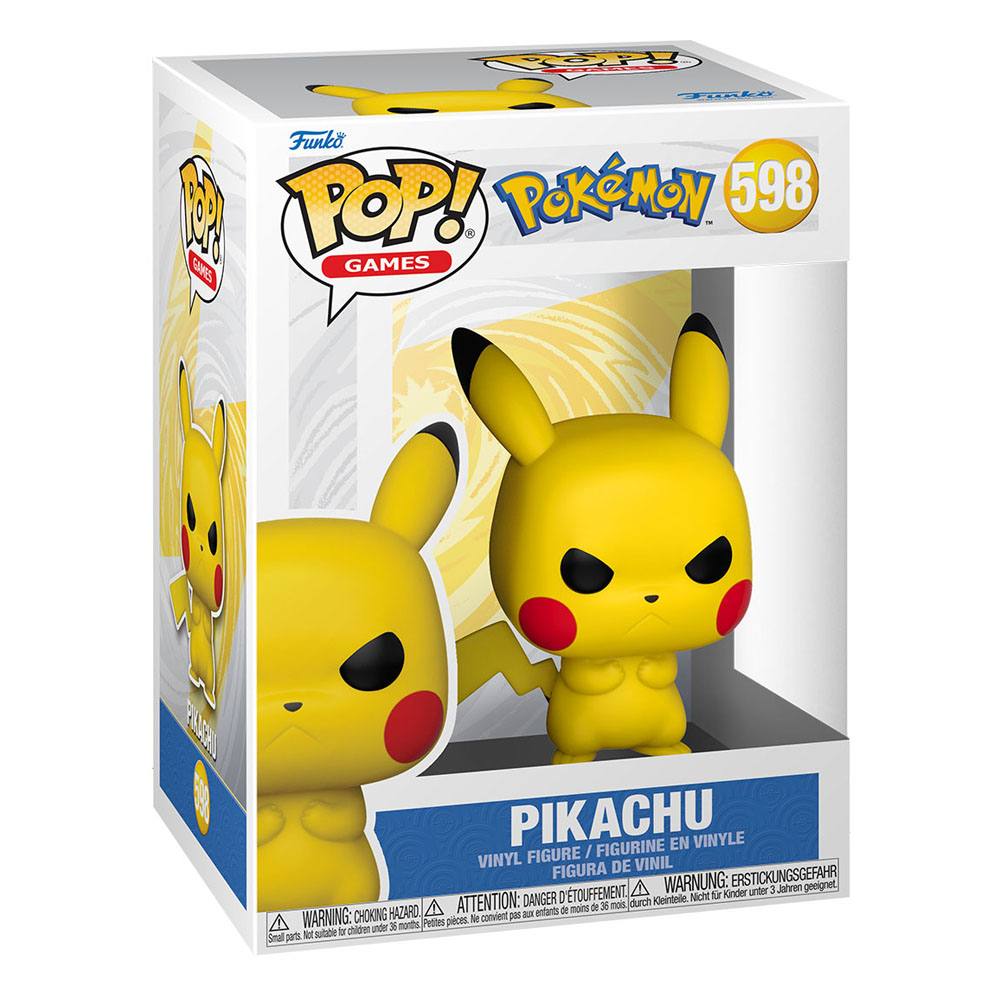 Pokemon POP! Games Vinyl Figure Grumpy Pikachu (EMEA) 9 cm Funko