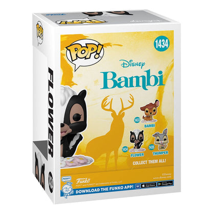 Bambi 80th Anniversary POP! Disney Vinyl Figure Flower 9 cm Funko