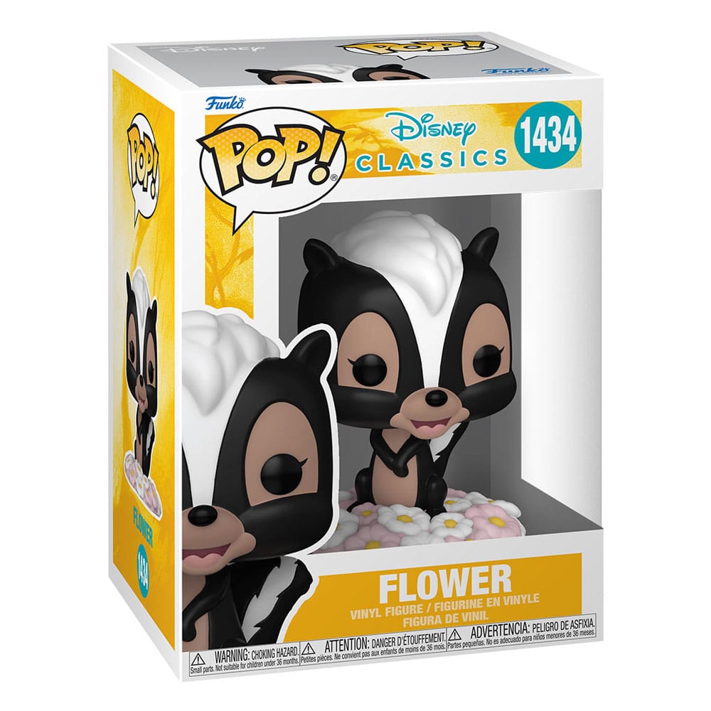 Bambi 80th Anniversary POP! Disney Vinyl Figure Flower 9 cm Funko