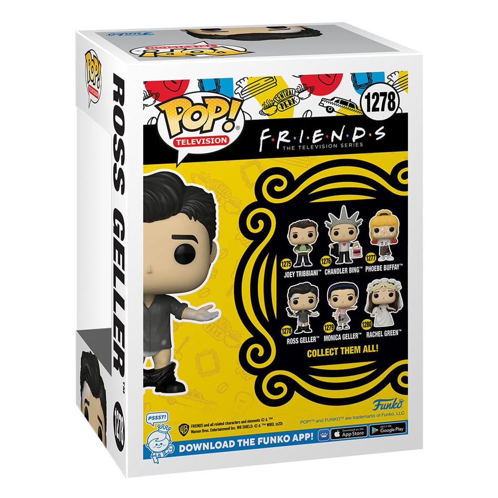 Friends POP! TV Vinyl Figure Ross w/ Leather Pants 9 cm Funko POP Funko