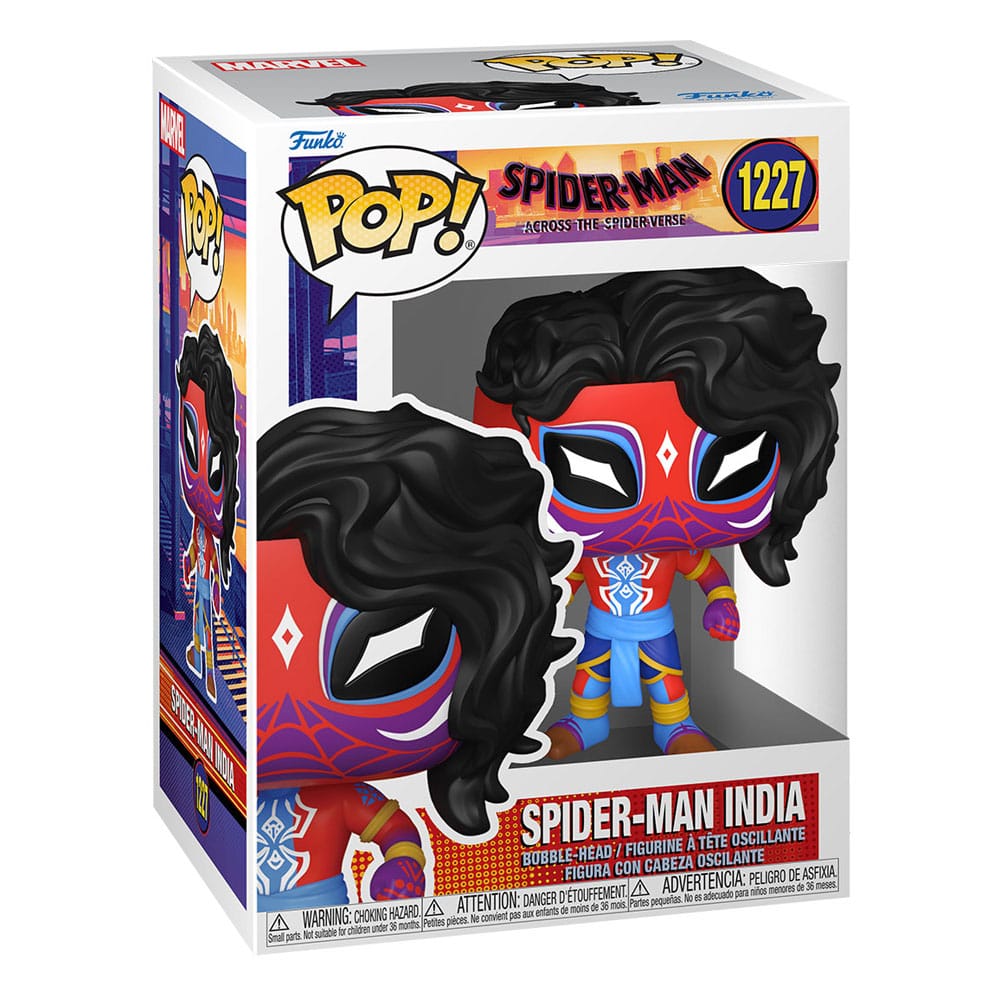 Spider-Man: Across the Spider-Verse POP! Movies Vinyl Figure Spider-Man India 9 cm Funko