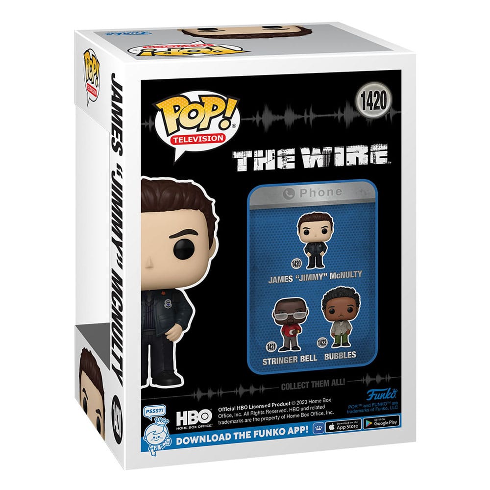 The Wire POP! TV Vinyl Figure McNulty 9 cm