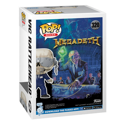Megadeth POP! Rocks Vinyl Figure Vic Rattlehead 9 cm Funko POP