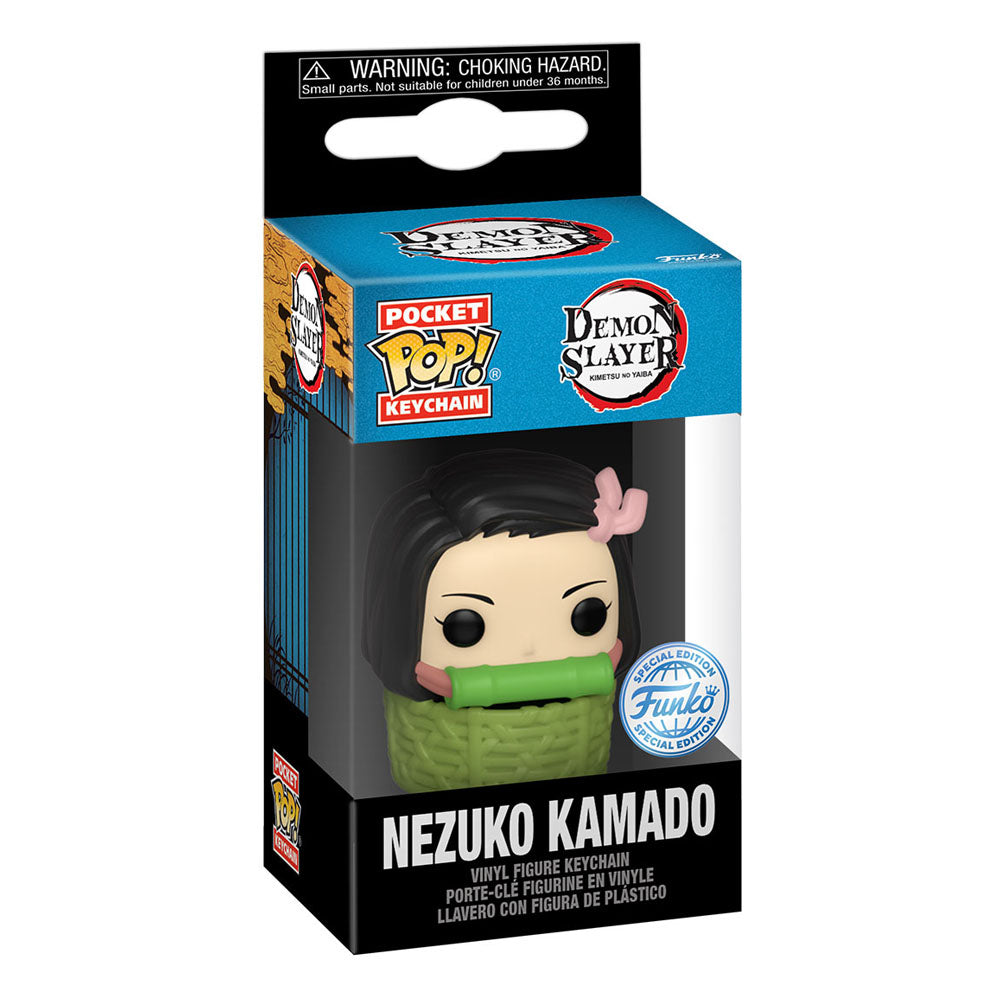Demon Slayer Pocket POP! Vinyl Keychains 4 cm Nezuko'n BSKT Display (12) Funko POP