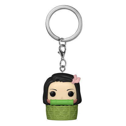 Demon Slayer Pocket POP! Vinyl Keychains 4 cm Nezuko'n BSKT Display (12) Funko POP