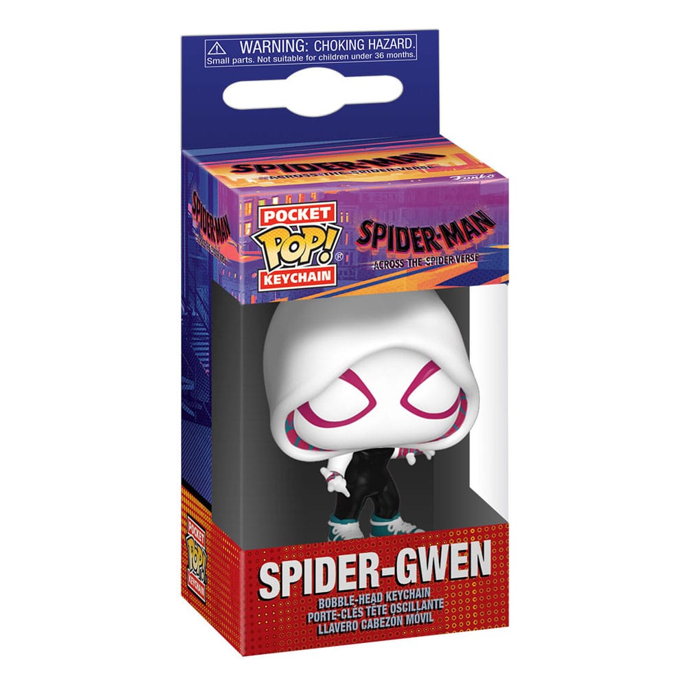 Spider-Man: Across the Spider-Verse POP! Vinyl Keychains 4 cm Spider-Gwen Display (12) Funko POP Funko