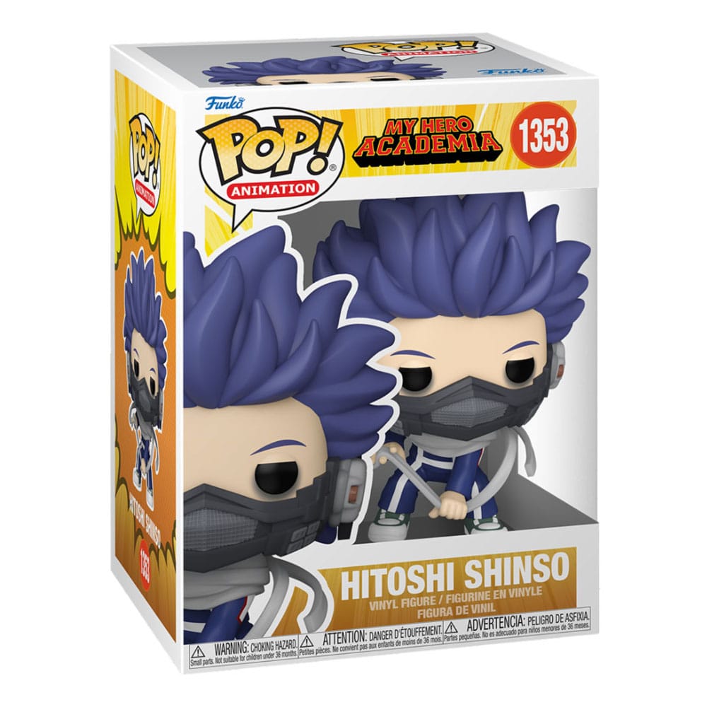 My Hero Academia POP! Animation Vinyl Figures Hitoshi 9 cm Assortment (6)