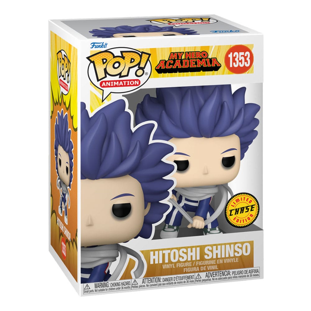 My Hero Academia POP! Animation Vinyl Figures Hitoshi 9 cm Assortment (6)