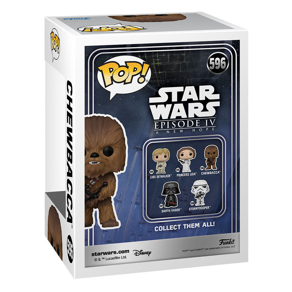 Star Wars New Classics POP! Star Wars Vinyl Figure Chewbacca 9 cm Funko