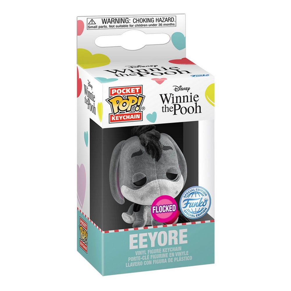 Disney 2022 POP! Vinyl Keychains 4 cm Eeyore w/heart (FL) Display (12) Funko