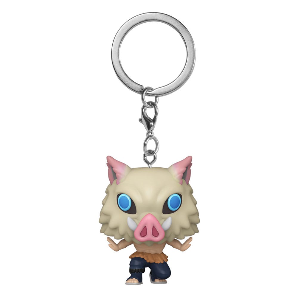 Demon Slayer: Kimetsu no Yaiba POP! Vinyl Keychains 4 cm 7th Form Inosuke Display (12) Funko POP