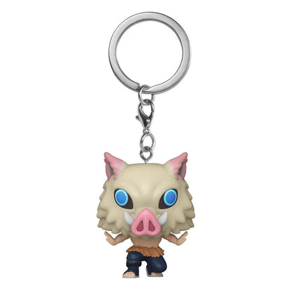 Demon Slayer: Kimetsu no Yaiba POP! Vinyl Keychains 4 cm 7th Form Inosuke Display (12) Funko POP