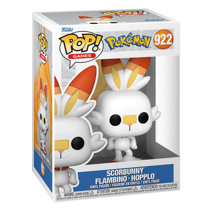Pokemon POP! Games Vinyl Figure Scorbunny (EMEA) 9 cm Funko