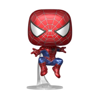 Spider-Man POP! Marvel Vinyl Figure Leaping SM2(MT) 9 cm - FanofThings.co.uk
