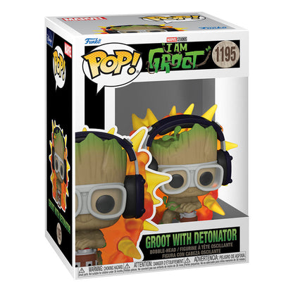 I Am Groot POP! Vinyl Figure Groot w/ detonator 9 cm Funko POP