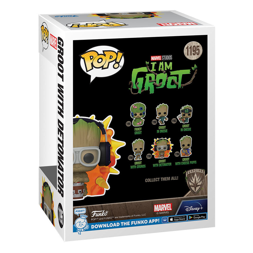 I Am Groot POP! Vinyl Figure Groot w/ detonator 9 cm Funko POP