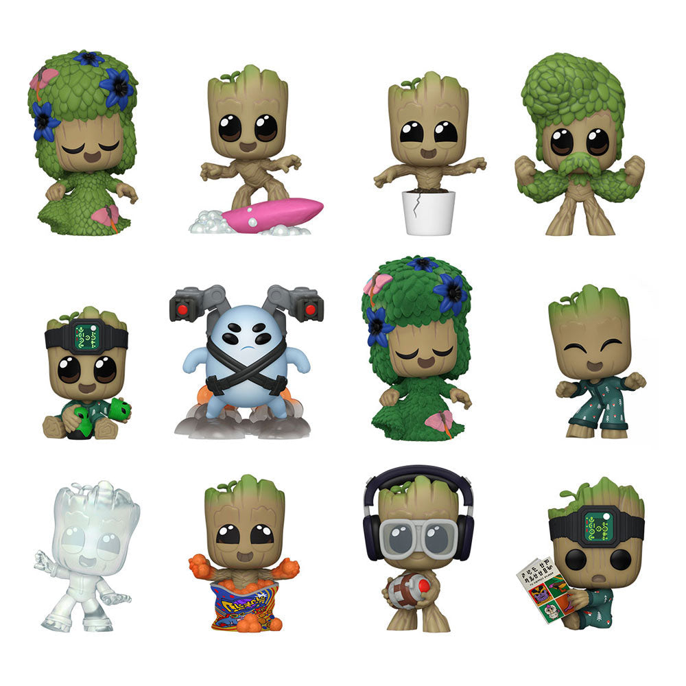 I Am Groot Mystery Mini Figures 5 cm Display (12) Funko POP Funko