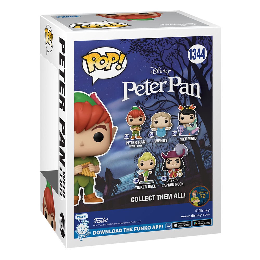 Peter Pan 70th Anniversary POP! Disney Vinyl Figure Peter 9 cm Funko POP Funko