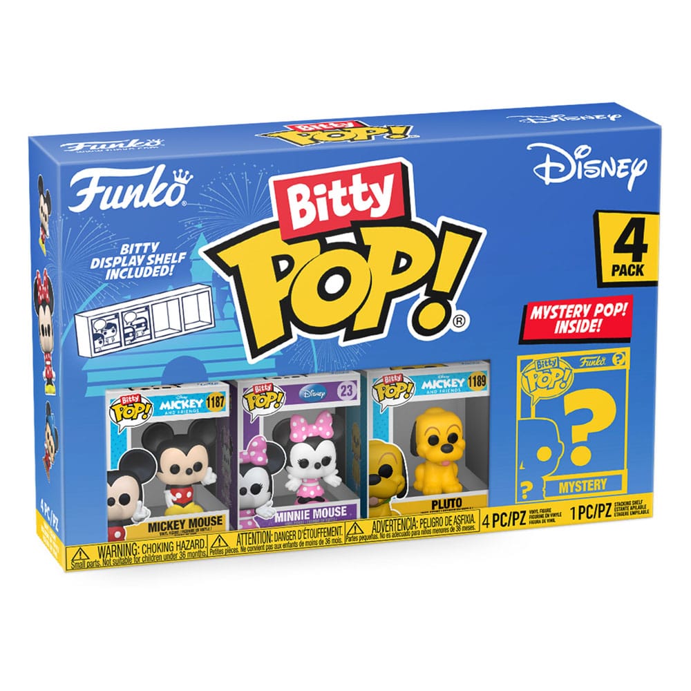 Disney Bitty POP! Vinyl Figure 4-Pack Mickey 2,5 cm Funko