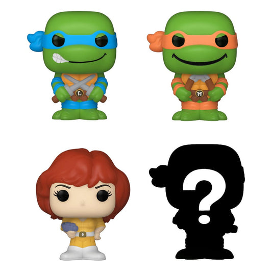 Teenage Mutant Ninja Turtles Bitty POP! Vinyl Figure 4-Pack Leonardo 2,5 cm Funko POP