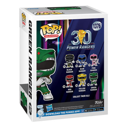 Power Rangers 30th POP! TV Vinyl Figure Green Ranger 9 cm