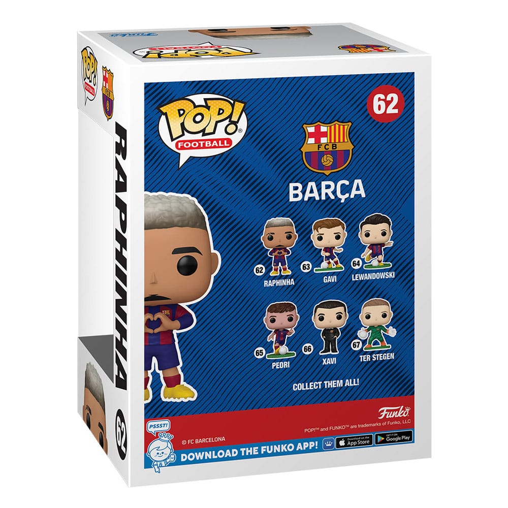 EFL POP! Football Vinyl Figure Barcelona - Raphinha 9 cm Funko POP - PRESALE Funko POP Funko