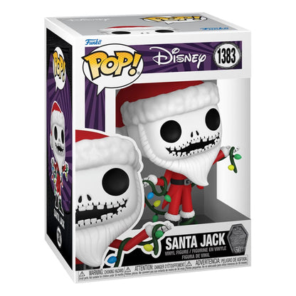 Nightmare before Christmas 30th POP! Disney Vinyl Figure Santa Jack 9 cm Funko POP