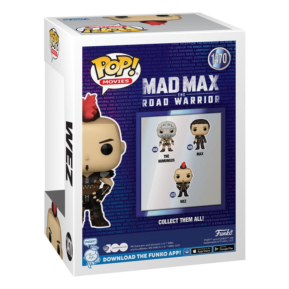 Mad Max: The Road Warrior POP! Movies Vinyl Figure Wez 9 cm Funko POP