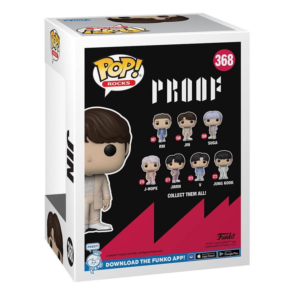 BTS POP! Rocks Vinyl Figure Jin 9 cm Funko