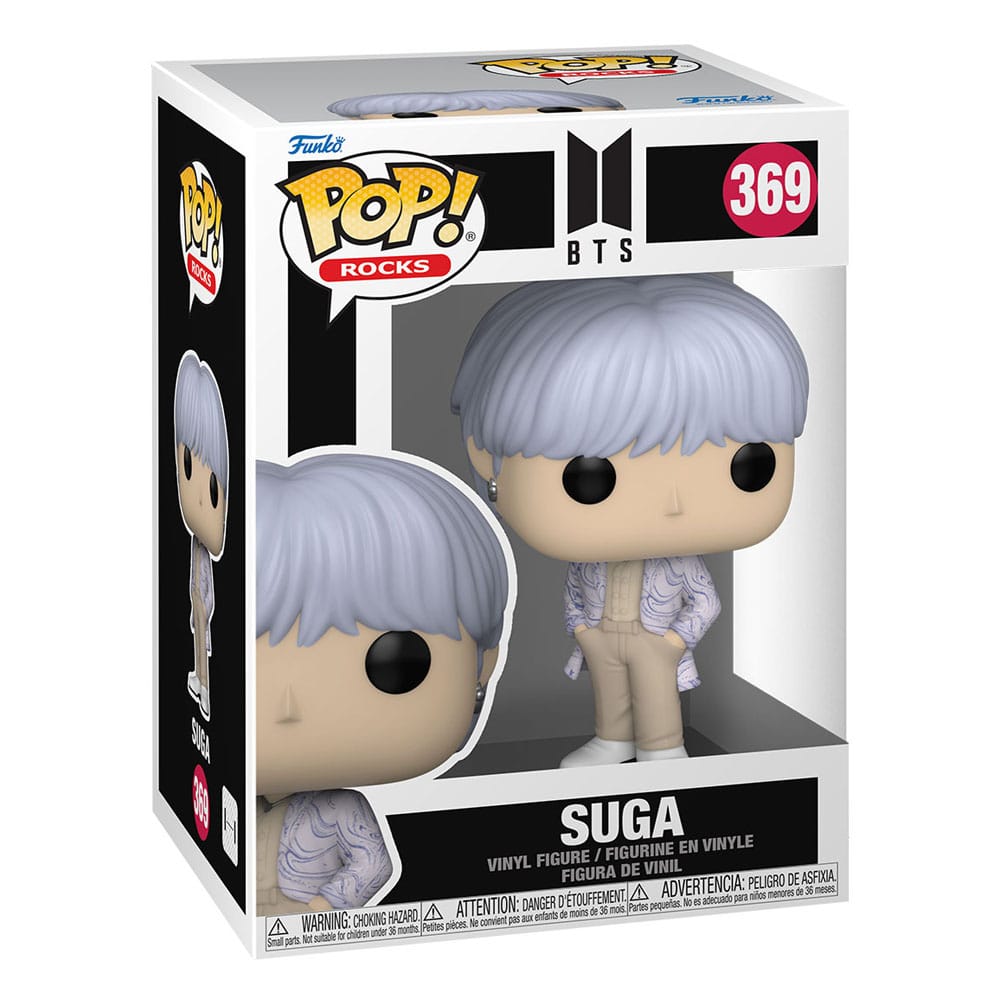 BTS POP! Rocks Vinyl Figure Suga 9 cm Funko